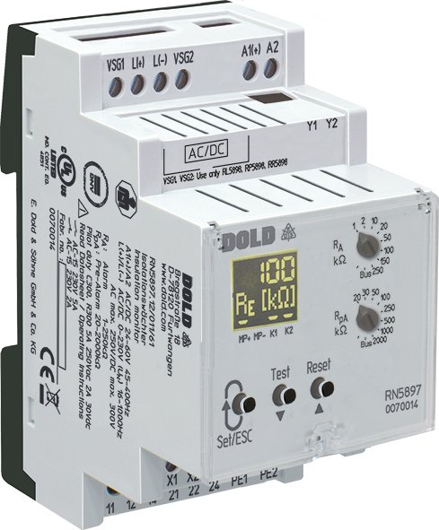 E. Dold & Söhne Insulation monitor RN5897; Coupling device RL5898 & RP5898 & RR5898