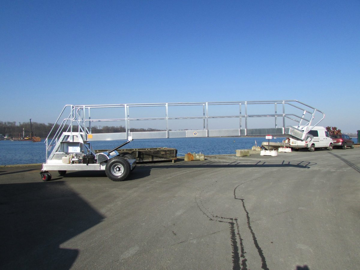 Lemvig Maskin & Køleteknik ApS 2m, 3m, 4m, 5m, 6m, 7m, 8m, 9m, 10m, 11m Gangway