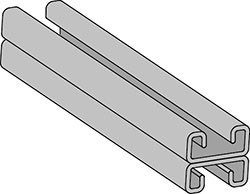 Anvil-Strut AS 520EHBTB Welded Channel Elongated Holes