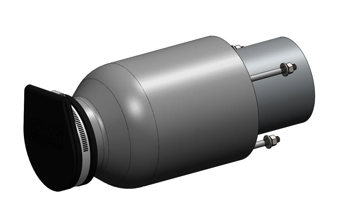 Corsa Performance Marine 6.5" Tunable ASR Muffler- 12650-2T