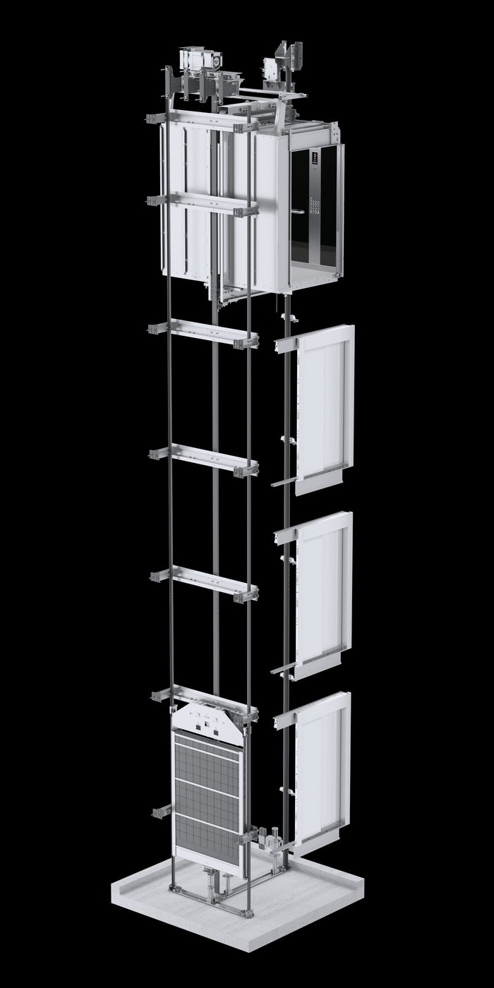 TK Elevator Marine MonoSpace Marine 300kg 1.0m/s 8-deck