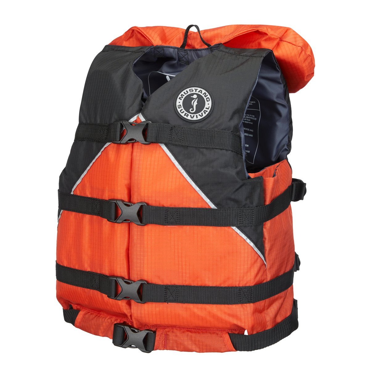 Mustang Survival Model MB907, Youth, "COMMERCIAL WHITEWATER VEST", TYPE V PFD.