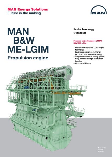 MAN Energy Solutions 7G95ME-LGIM9.6