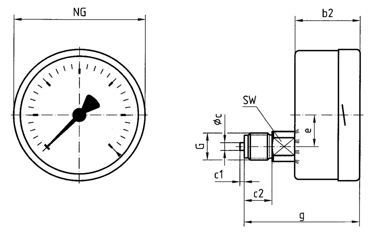 AFRISO RF100ChGly D812