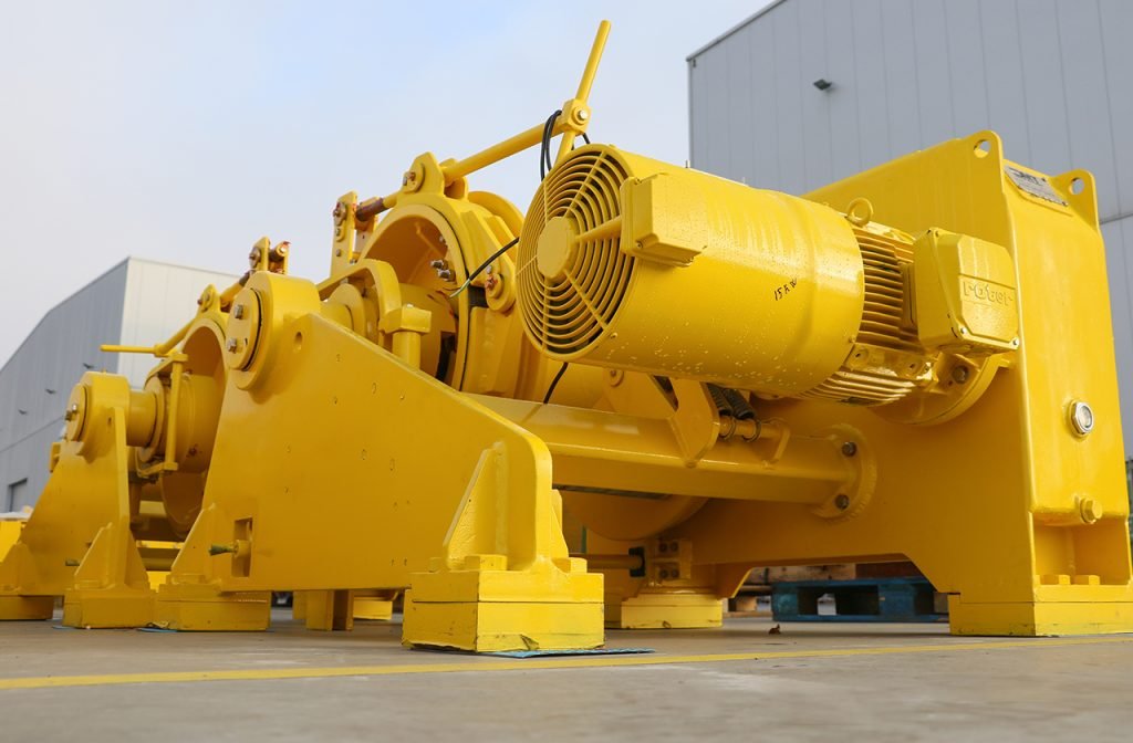 DMT Marine Equipment Walking Mooring Winch 45 kN
