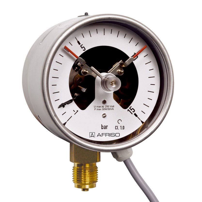 AFRISO Bourdon tube pressure gauge RF100GlySR | 85205671