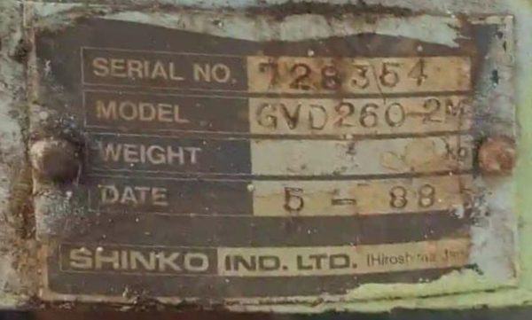 Shinko GHD 260-2
