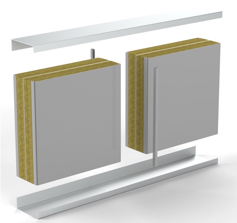 NORAC A-60 Class Light Weight Bulkhead, type "CIS-100"