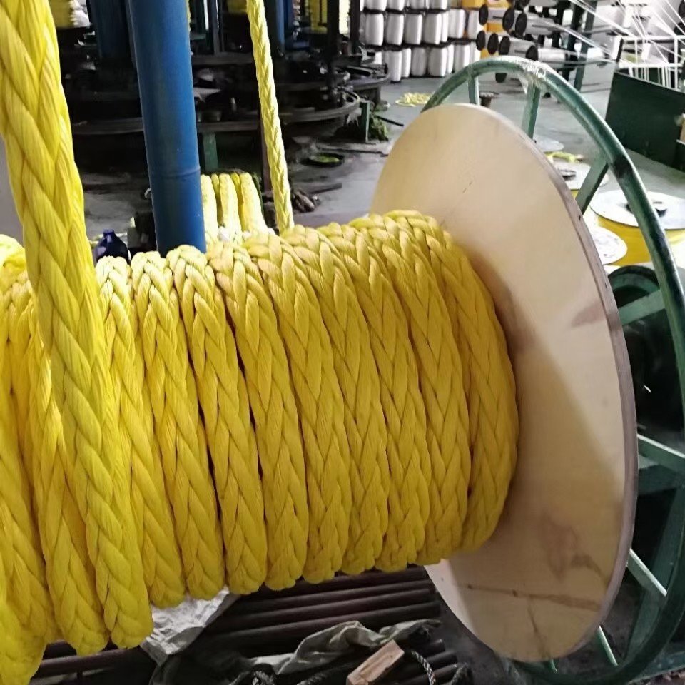 Yangzhou Xinglun Rope Cable 12-strand braided and double braided UHMWPE ropes