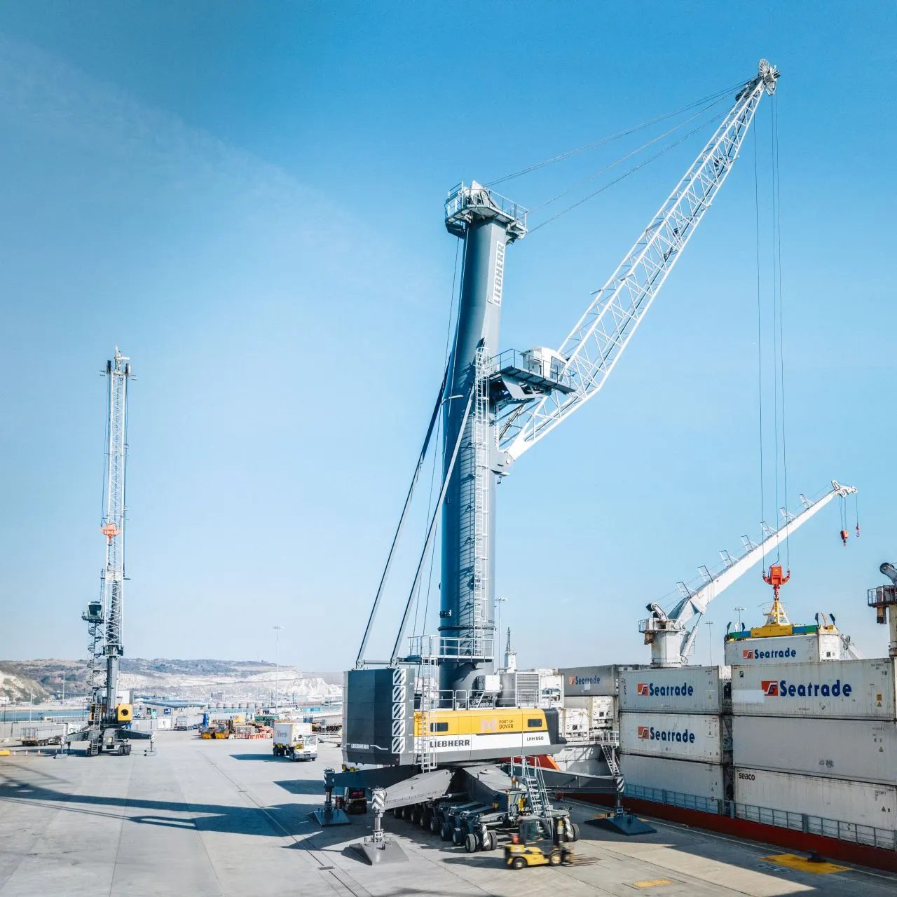 Liebherr Maritime LHM Mobile Harbour Crane Series