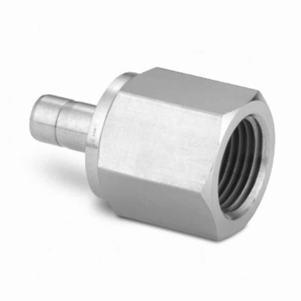 Swagelok Stainless Steel Swagelok Tube Fitting, Female Tube Adapter, 8 mm Tube OD x 1/4 in. Female NPT