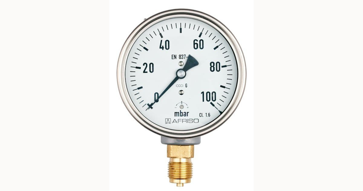 AFRISO Standard capsule pressure gauges KP160 | 35152451