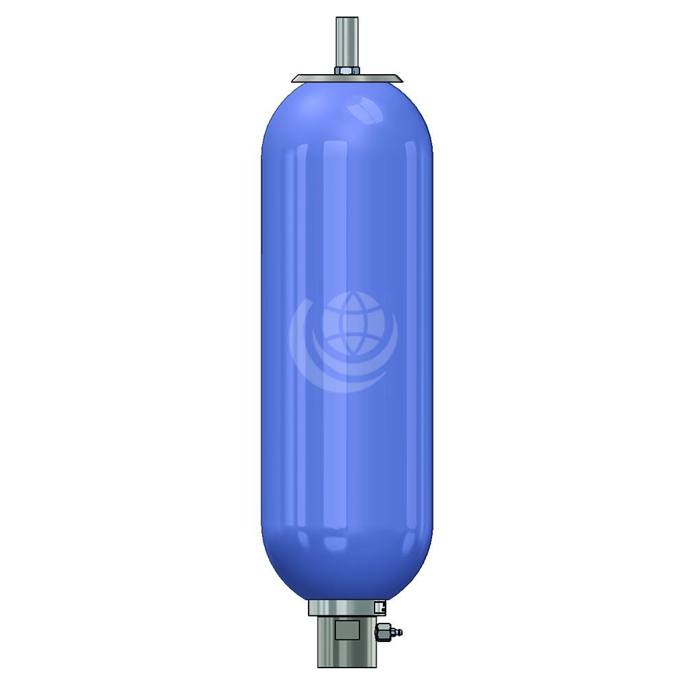 Parker Hannifin dba Cylinder and Accumulator Division 3000 psi WP, Bladder Type, 1 qt, 1, 2.5, 5, 10, 11, & 15 Gallon Capacities