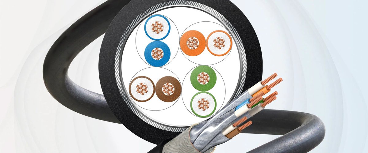 BizLink Special Cables Germany 09YS(ST)C 2x2x0,75/1,5-100LI / LIH-Z CH 4x1x1,5 GN