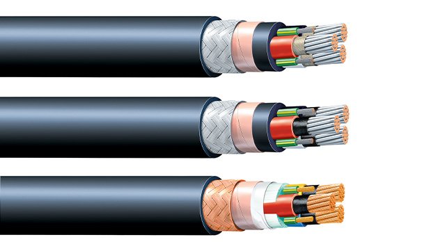 RSCC Wire & Cable EXANE-VFD-ZH-BS, LSZH, Armor & Sheath (A&S)