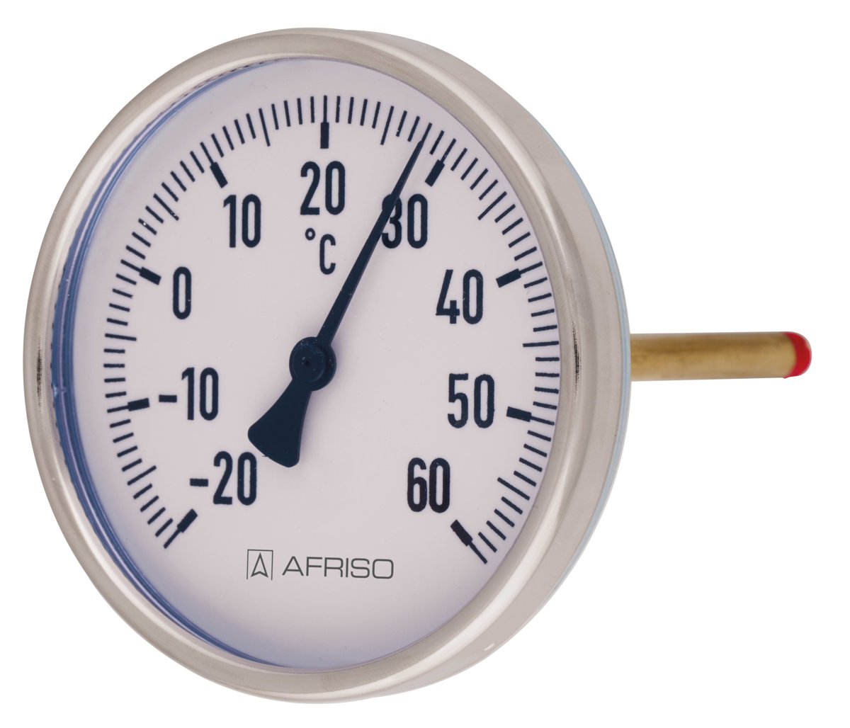 AFRISO Bimetal air duct thermometer BiTh 100 LKF | 65825211