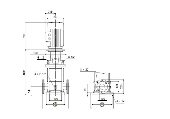 Grundfos Marine CR-90-5