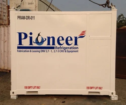 Pioneer Marine Refrigeration And HVAC 10' x 8' x 8' Offshore Container