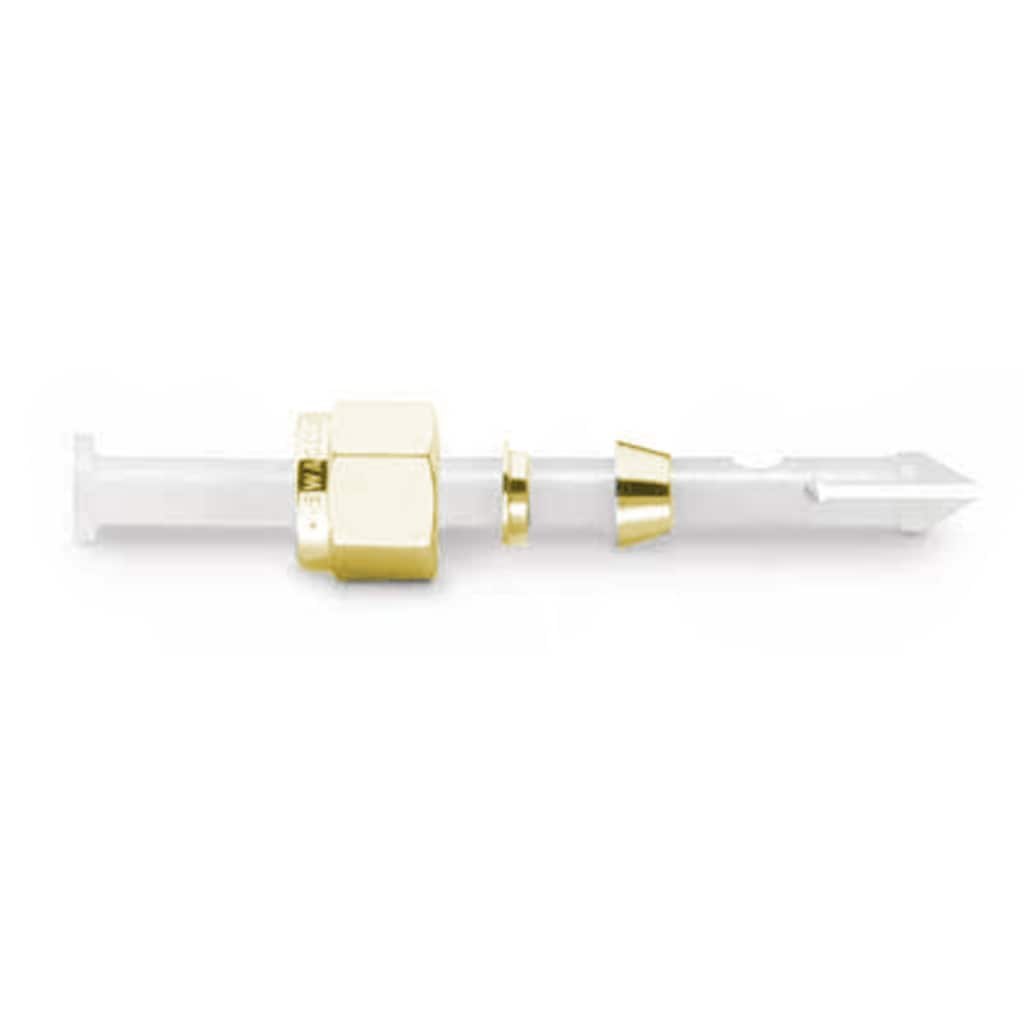 Swagelok Brass Ferrule Set (1 Front Ferrule/1 Back Ferrule) for 3/16 in. Tube Fitting, Order in multiples of 10