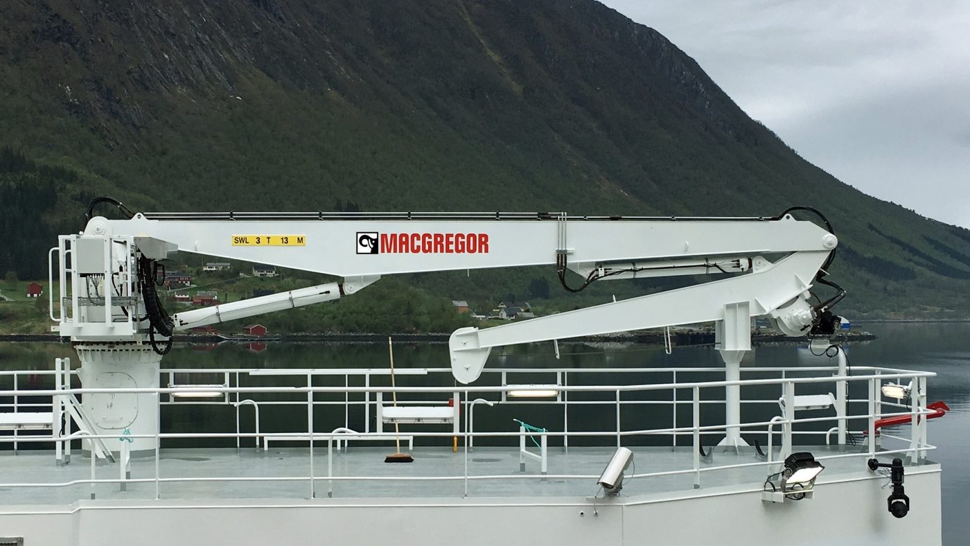 MacGregor Shipboard cranes