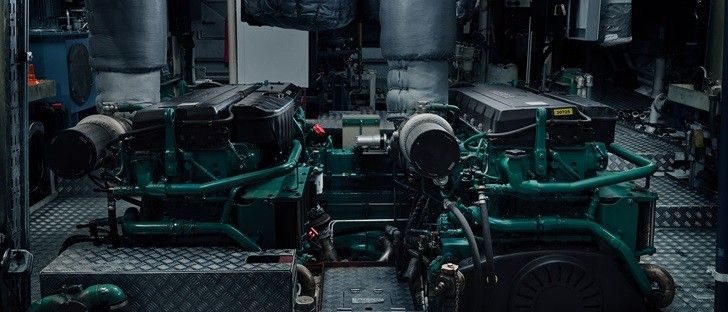Howden Marine HAF Axial 50000m3h engine room