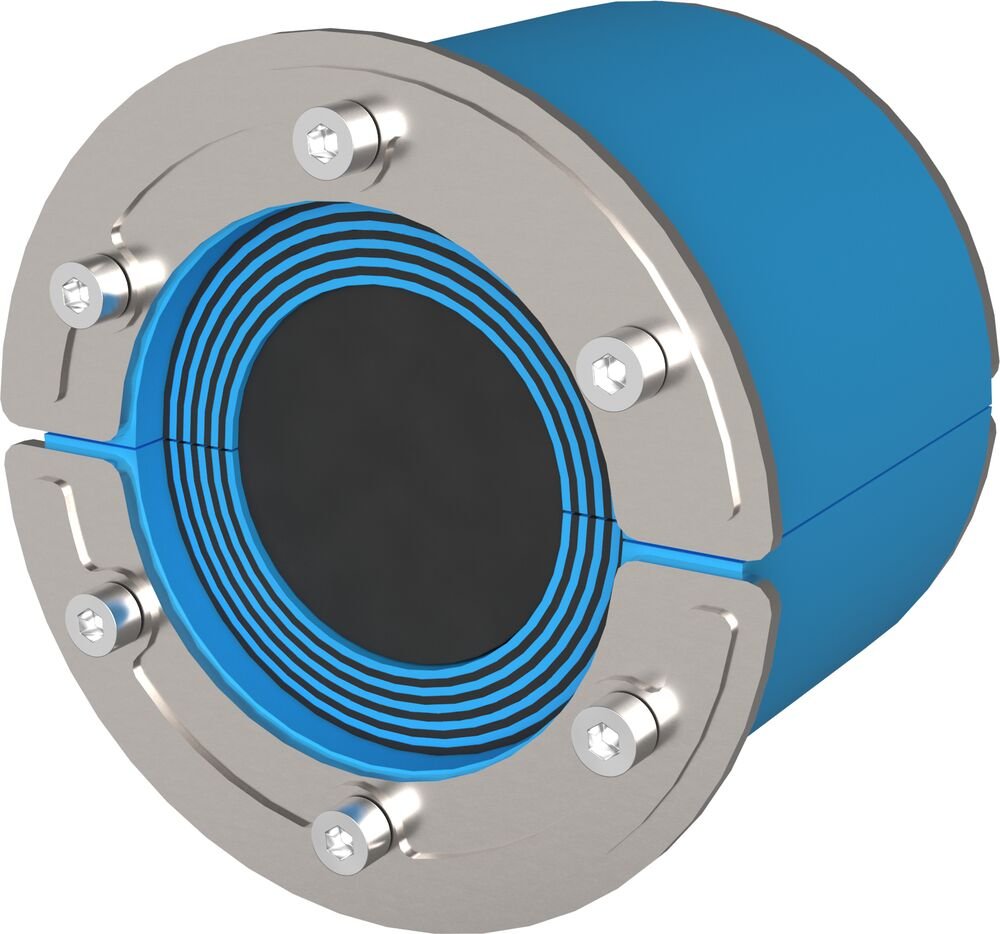 Roxtec International sealing system with multidiameter technology: RS-series (aluminium division)