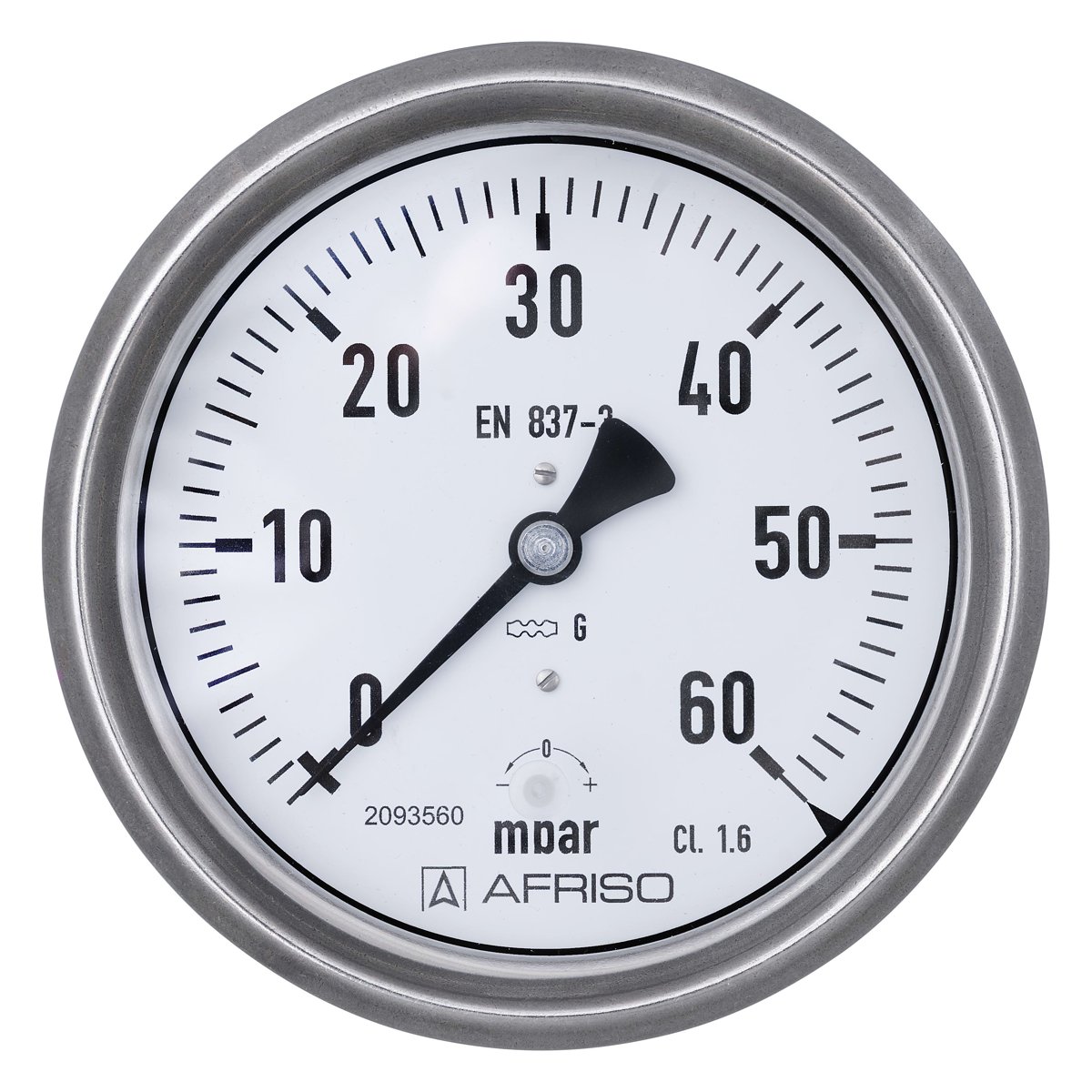 AFRISO Standard capsule pressure gauges KP100 | 35109451