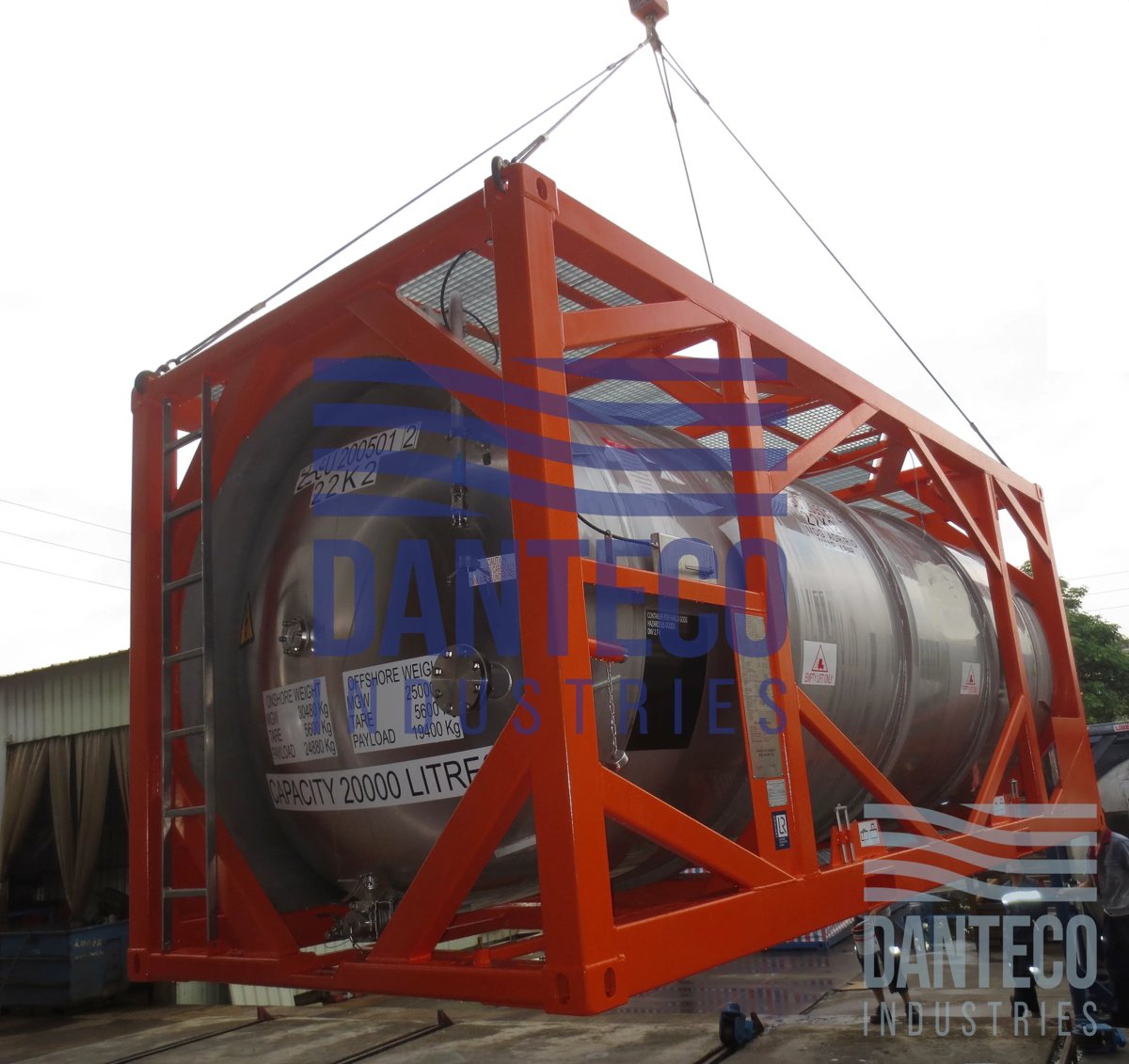 PAILERIA Y MECANICA DEL SURESTE Offshore tank container PMS20