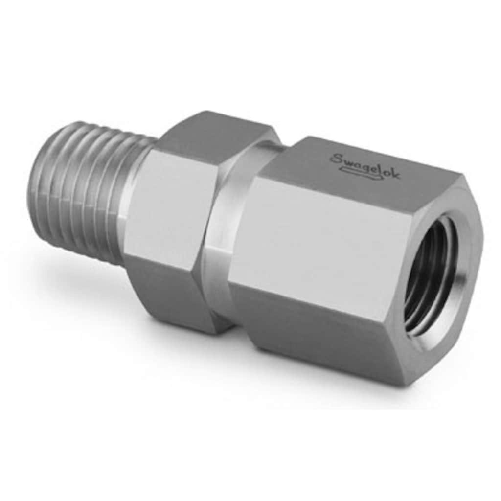 Swagelok Rückschlagventil, Edelstahl, einteilig, 1/4 Zoll NPT-Außengewinde x 1/4 Zoll NPT-Innengewinde, 1,8 bar (25 psig) nominaler Öffnungsdruck