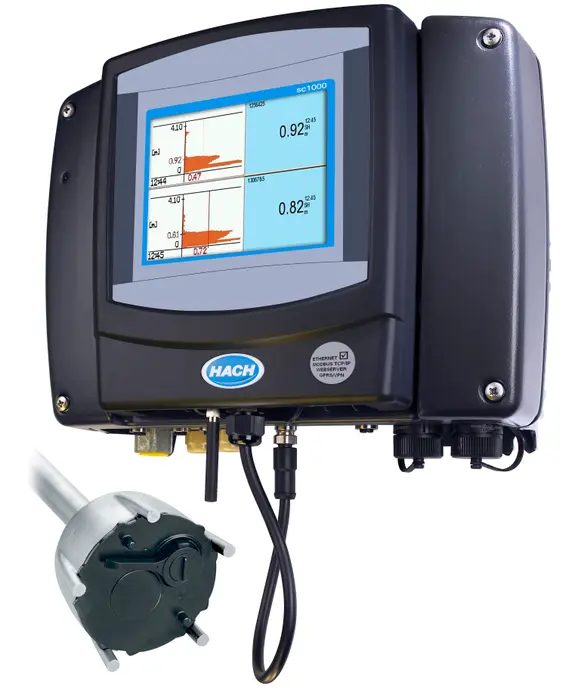 Hach Company SC1000 Controller/Display, UltraTurb sc Turbidity Sensor, pHD Sensor/Flow Cell, Conductivity Probe Assembly, PAH500 Sensor/Gateway