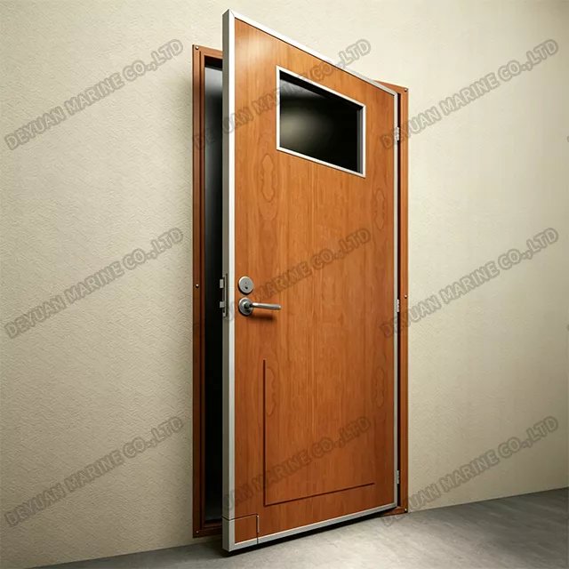 Jiangyin Huangshan Marine Fitting Class A-60 Cabin type door (with glazed opening)