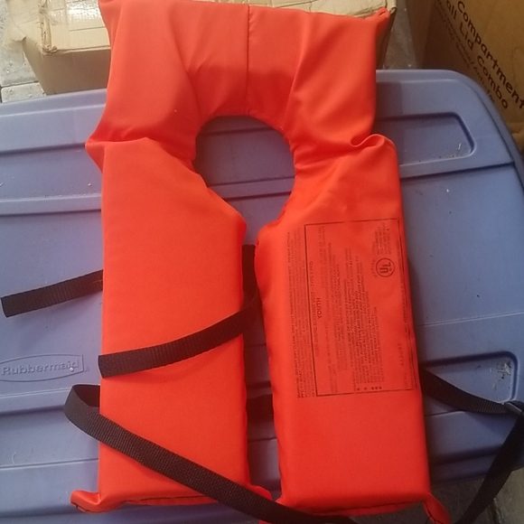 Kent Water Sports Holdings Model CMF-1, Youth, "BUOYANT VEST", Type II PFD.