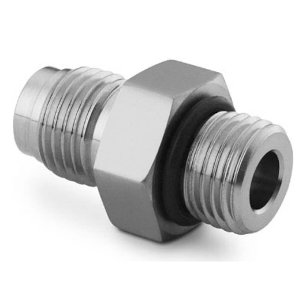 Swagelok 316 Stainless Steel VCR Fitting, Straight Thread O-Ring Seal Male Connector Body, 1/4 in. VCR x 9/16-18 SAE/MS Male Straight Thread