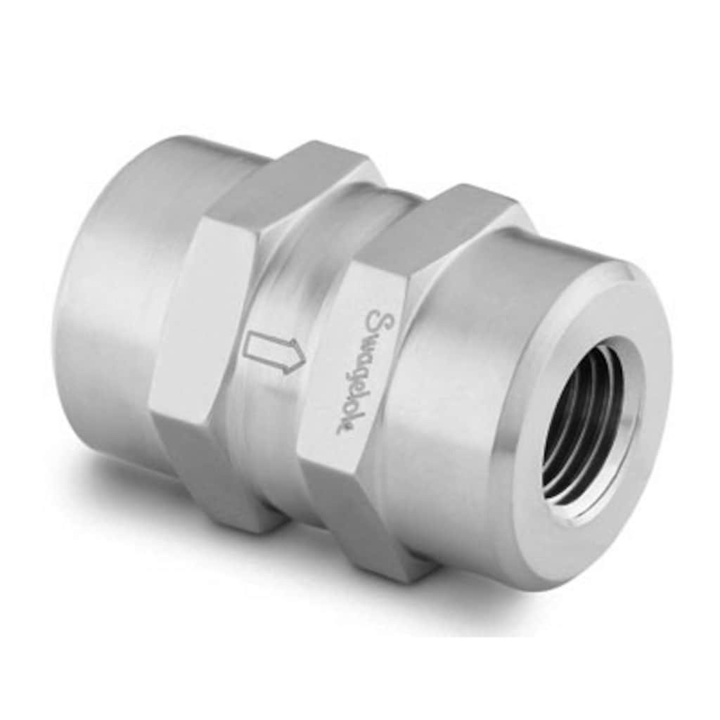 Swagelok Stainless Steel All-Welded In-Line Filter, 1/4 in. Female NPT, 15 Micron Pore Size