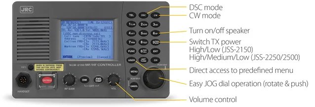 JRC JSS-2500 Main Station