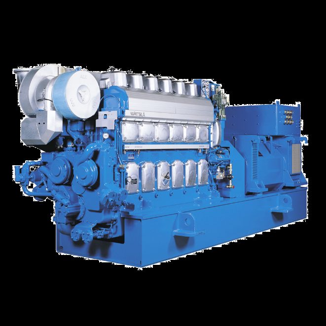 Wärtsilä 25A Generating Set (W25A Genset: 6L25A–9L25A, Ammonia fuel)