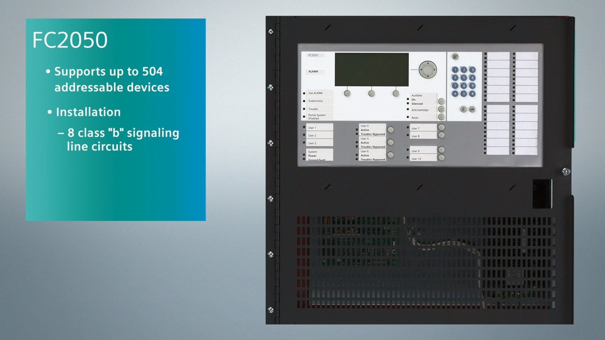 Siemens Fire Safety 24L×254D-C