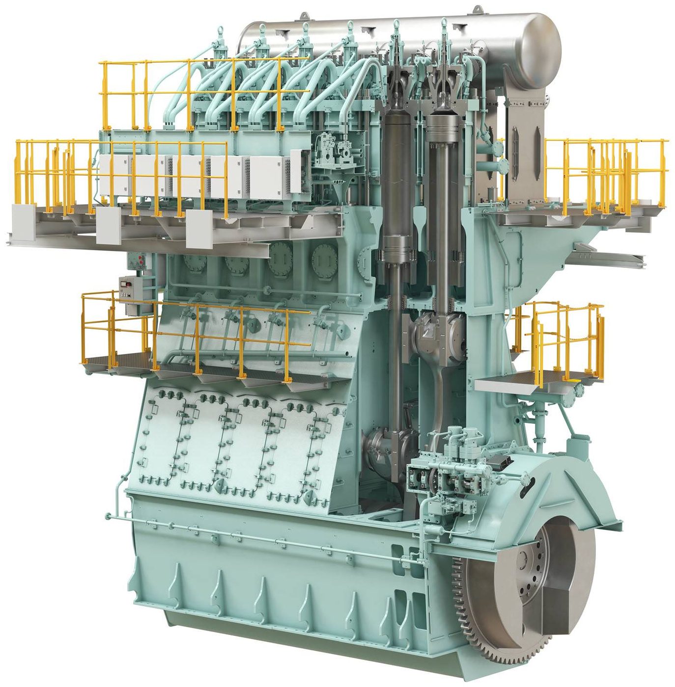 WinGD X40-B Two-Stroke Engine