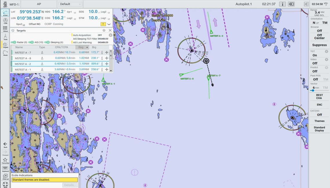 Kongsberg Maritime K-Bridge ECDIS