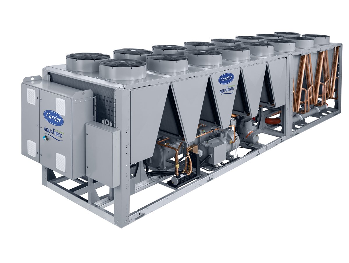 Carrier Marine & Offshore 30XBEZE / 30XBPZE - AquaForce® Fixed-Speed Air-Cooled Screw Chiller (HFO)
