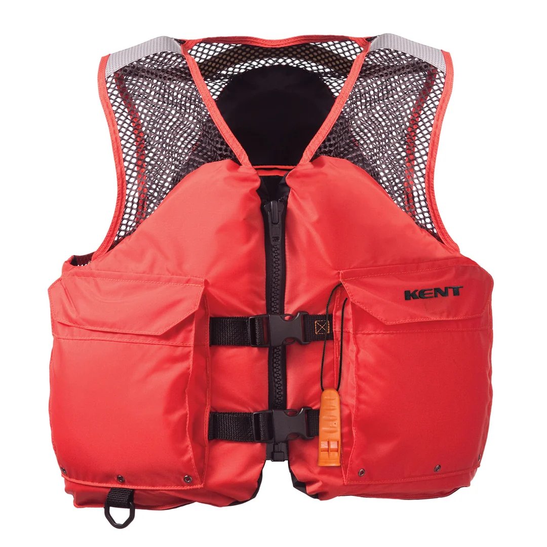 Kent Water Sports Holdings Model 3229- Adult X-Small, Small, Medium, Large, and X-Large; "SKI VEST", "WAKE BOARD VEST", "KNEE BOARD VEST", or "HIGH SPEED WATER SPORTS VEST"; wearable PFD. Must be used in accordance with the label.