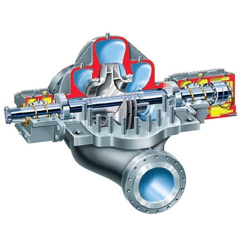 Flowserve DVSH API 610 Between Bearings Pump