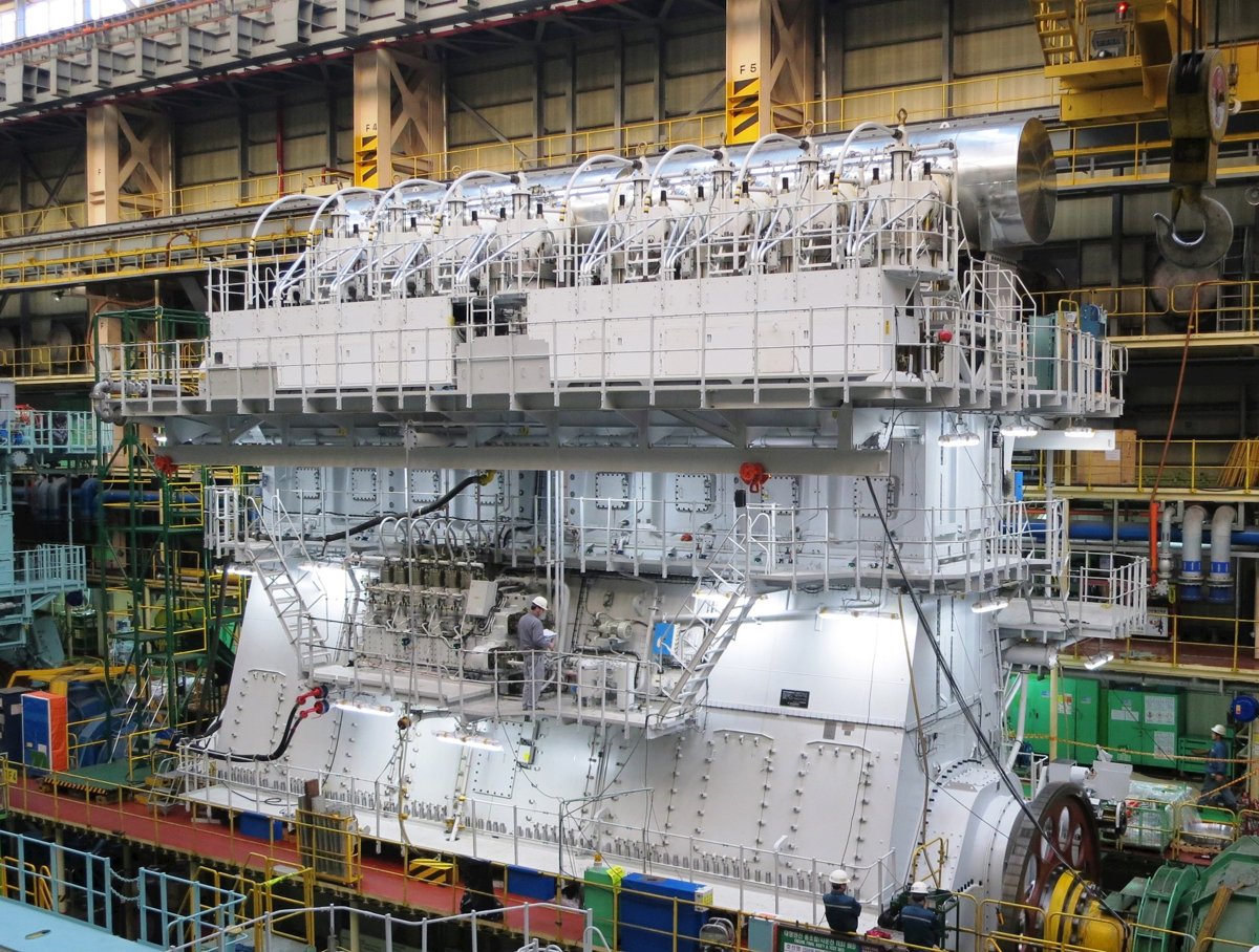 WinGD X92-B Two-Stroke Engine