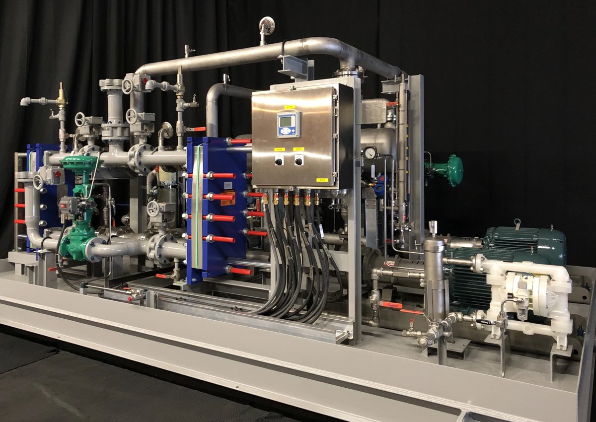 Micoda Process Systems International Skid for acid neutralization unit