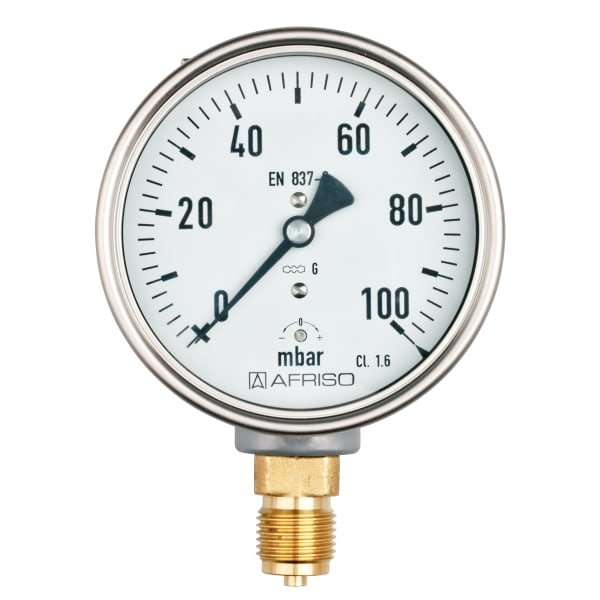 AFRISO Standard capsule pressure gauges KP160 | 35155401