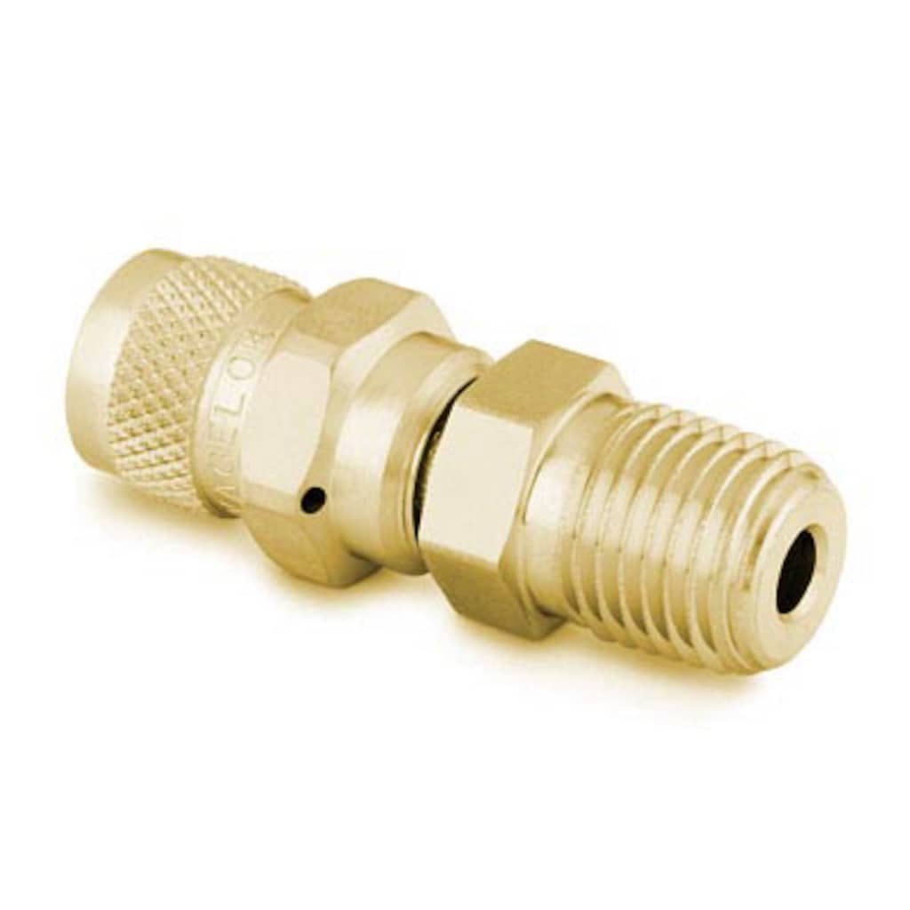 Swagelok Brass Purge Valve, 1/4 in. MNPT
