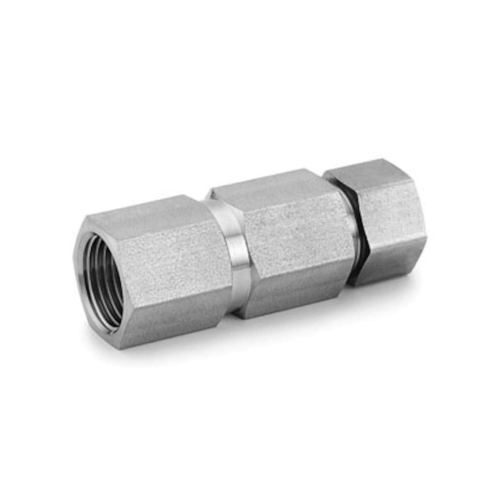 Swagelok 316 Stainless Steel Swagelok Medium Pressure Tube Fitting, Female Connector, 1/4 in. Tube OD x 1/4 in. Female NPT