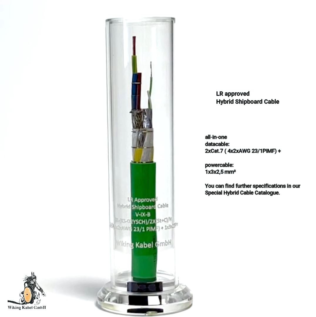 Wiking Kabel Spezialhybrid V-IX-B with LR Approval