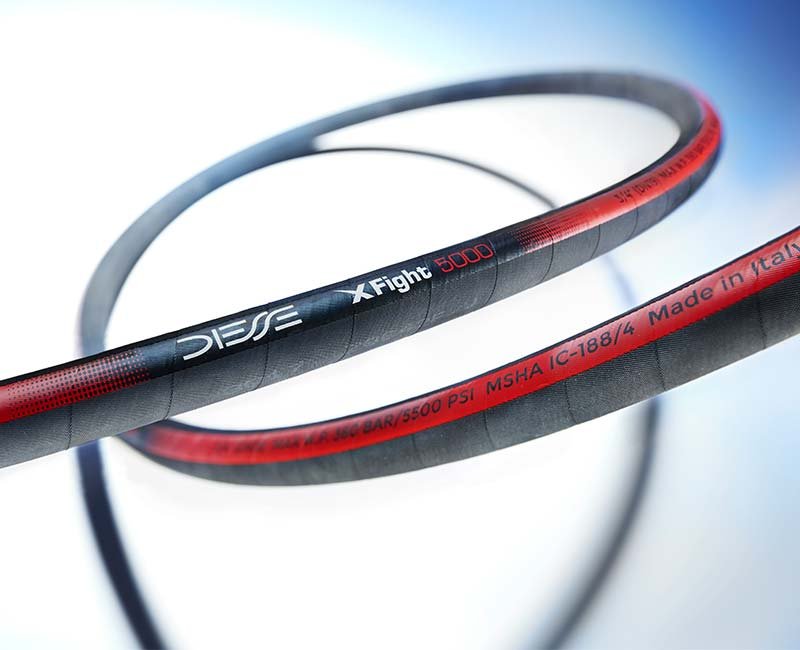 Diesse Rubber Hoses XFIGHT 4000, XFIGHT 5000, XFIGHT 6000, DS-4SP, DS-4SH, FGT-12 (Fight R12), DS13, DS15