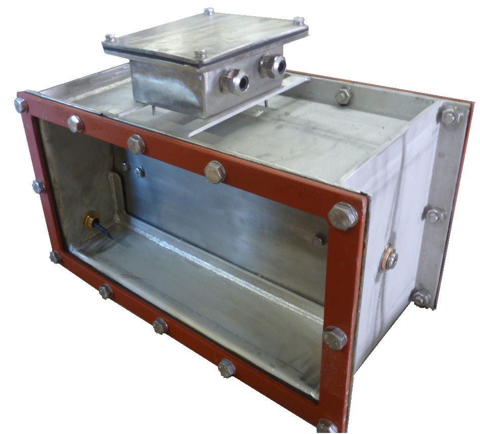 Heinen & Hopman Engineering A-60 Class Divisions Fire Dampers, type SFDC-E80, SFDC-E500, SFDR-E2010, SFDR-E5050